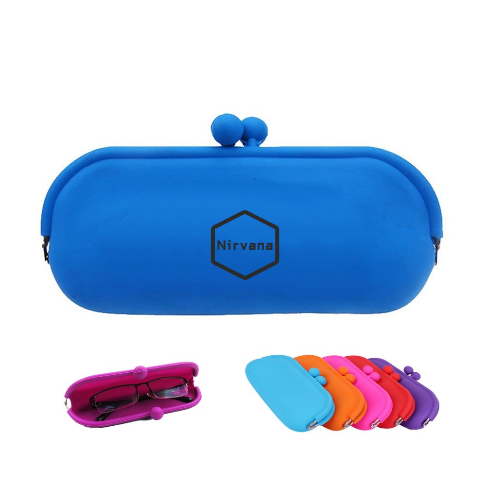 Silicone Eyeglass Case Custom Printed Silicone Eyeglass Case Custom Printed