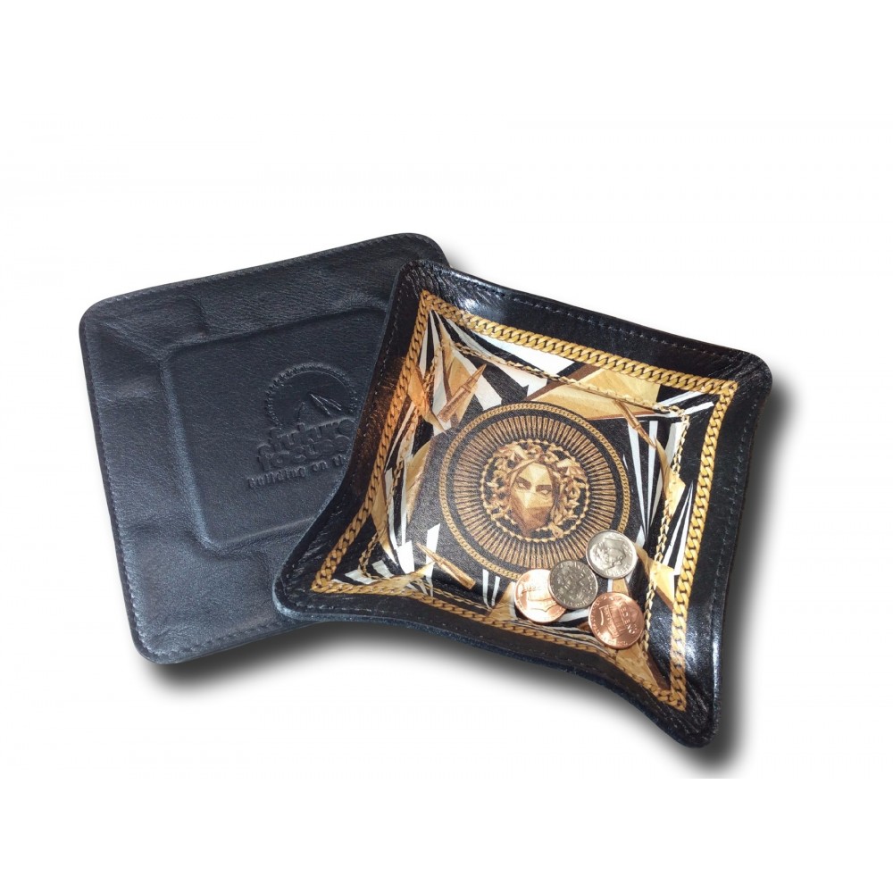 Custom Genuine Leather Small Travel Valet (4 Color/ 1 Side) Custom Printed Custom Genuine Leather Small Travel Valet (4 Color/ 1 Side) Custom Printed