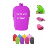 Logo Branded Silicone Phone Pouch (Vertical/Rectangle)