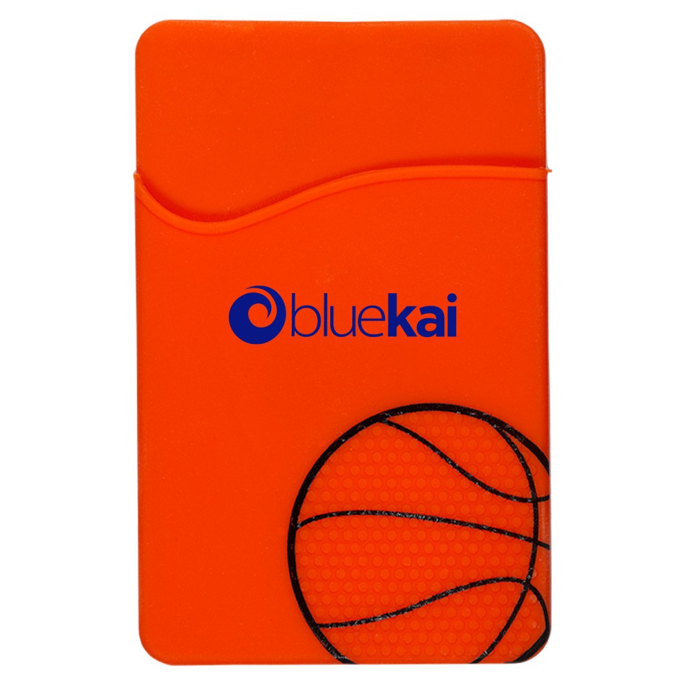 Logo Branded Silicone Phone Pockets Sport-Themed