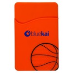 Logo Branded Silicone Phone Pockets Sport-Themed