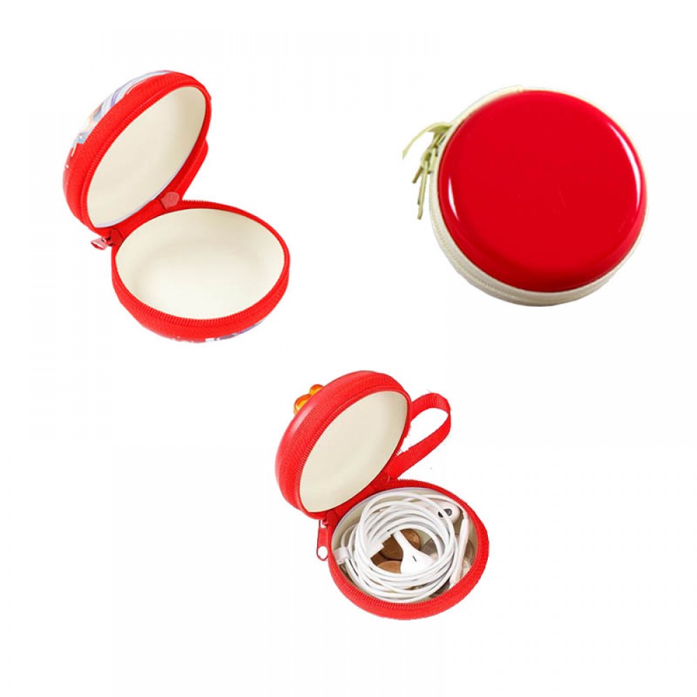 Tinplate Candy Coin Earphone Caddy Custom Printed Tinplate Candy Coin Earphone Caddy Custom Printed