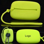 Custom Imprinted Silicone Keychain Bag