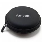 Logo Branded Earphone Case Portable Storage Carrying Bag for In Ear Wireless Bluetooth/Wired Earbuds