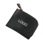Custom Imprinted Mini Leather Coin Pouch