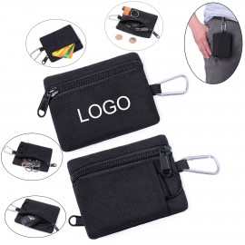 Tactical Card Case Coin Purse Logo Branded