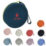Custom Imprinted Silicone Round Coin Purse