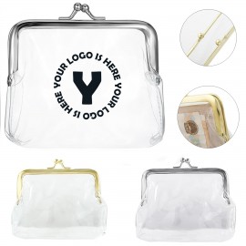 Clear Coin Purse Custom Imprinted