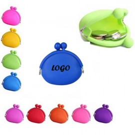 Mini Silicone Coin Purse & Wallet Custom Imprinted Mini Silicone Coin Purse & Wallet Custom Imprinted