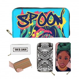 Custom Imprinted Women Leather Wallet With Card Holder  Custom Imprinted Women Leather Wallet With Card Holder
