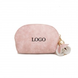 Logo Branded Zipper Coin Purse