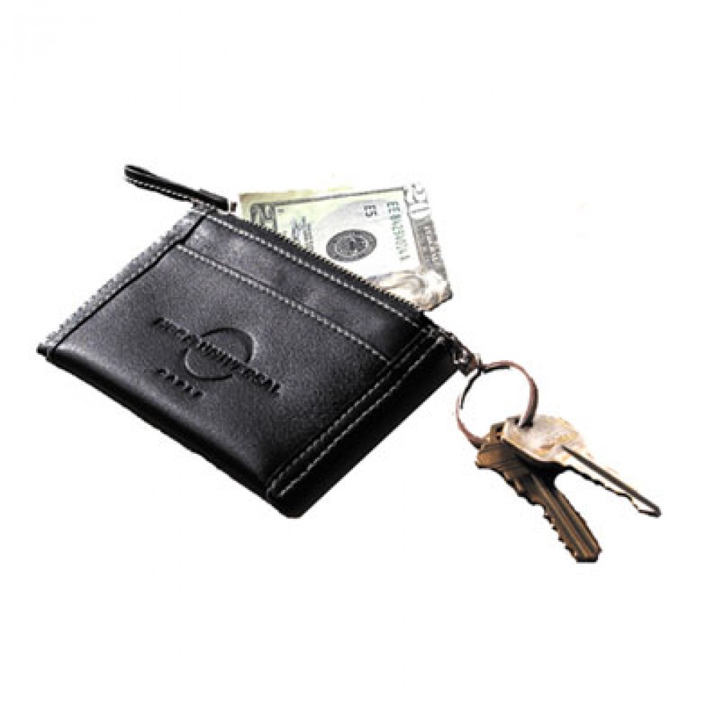 Leather Coin Purse/Key Chain Custom Printed Leather Coin Purse/Key Chain Custom Printed