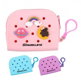 Logo Branded Mini Silicone Coin Purse