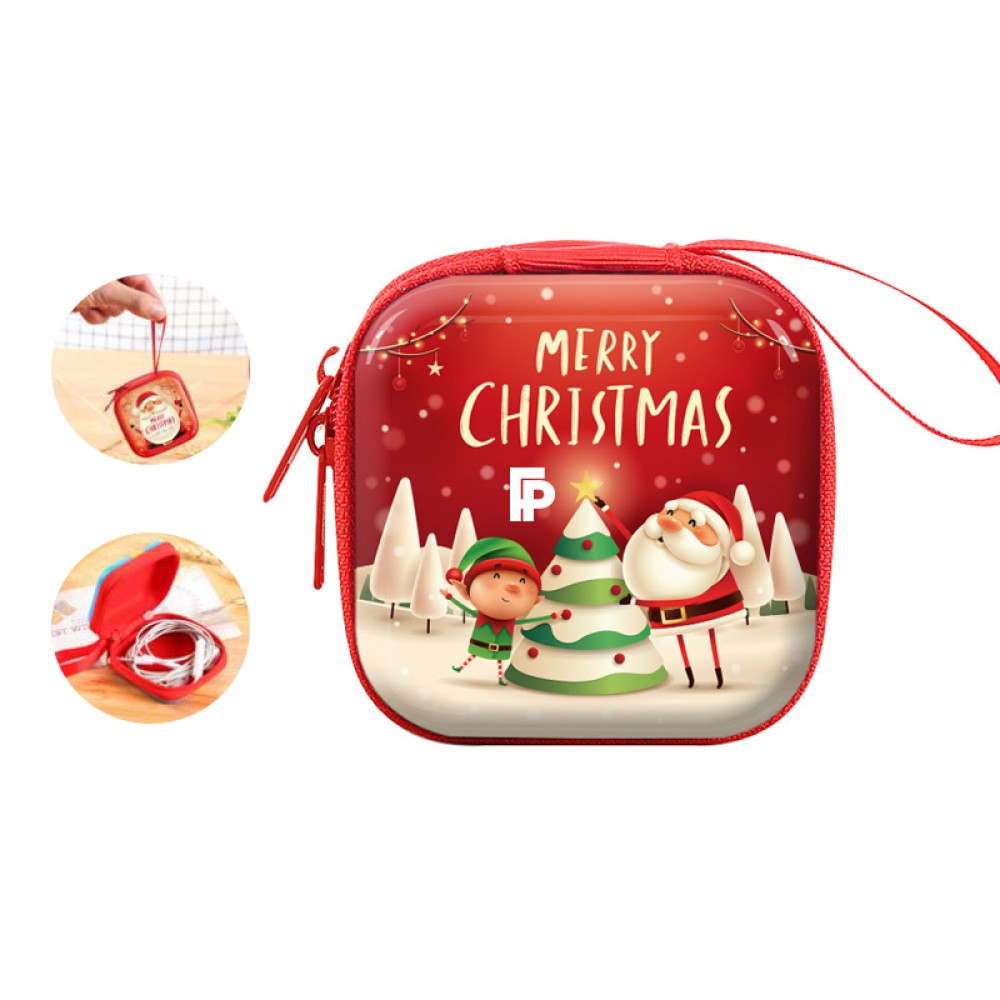 Christmas Mini Coin Purse Custom Printed Christmas Mini Coin Purse Custom Printed