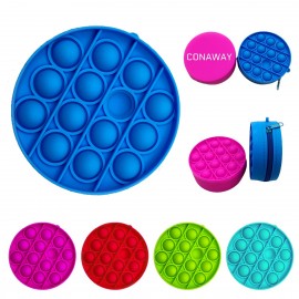 Push Pop Bubble Fidget Sensory Coin Purse Custom Imprinted  Push Pop Bubble Fidget Sensory Coin Purse Custom Imprinted