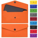 Felt Coin Purse Wallet Logo Branded