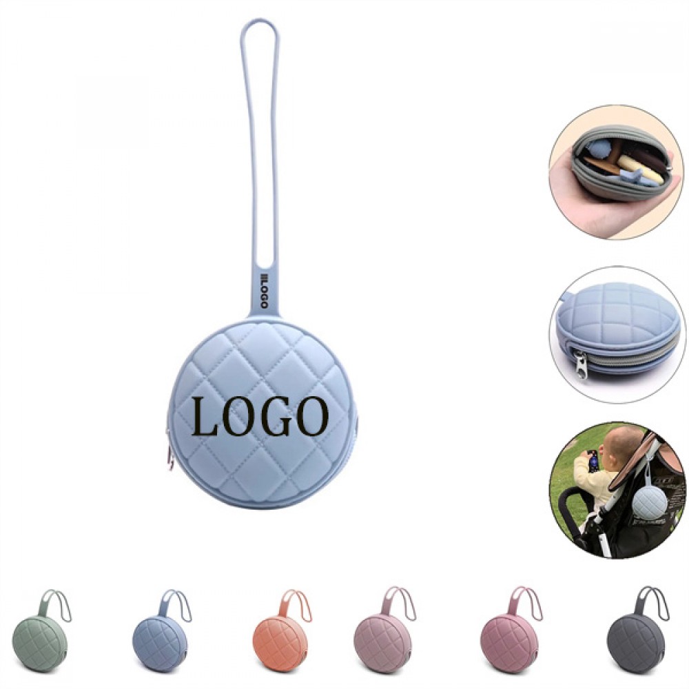 Mini Silicone Coin Purse Custom Printed