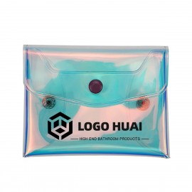 Transparent Laser Coin Purse Logo Branded