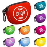 Handheld Zipper Coin Bag Custom Printed