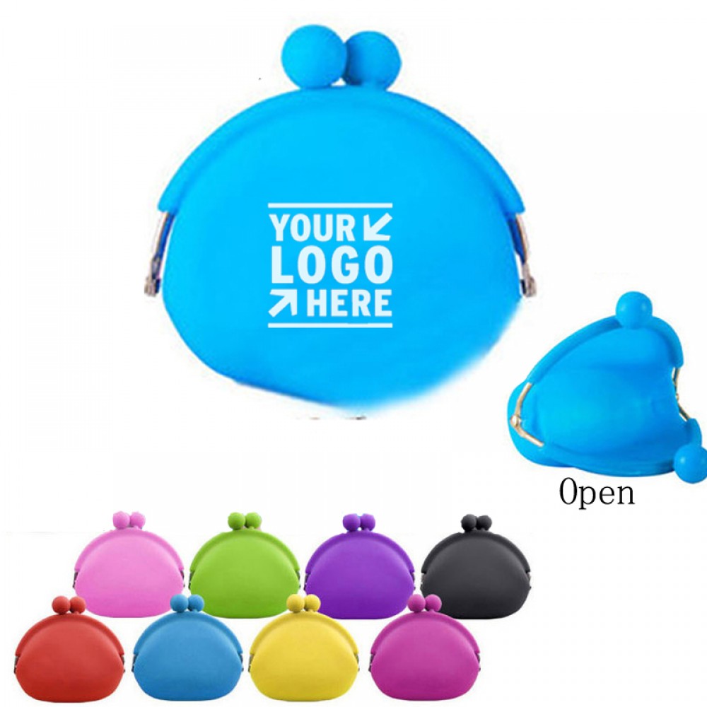 Mini Silicone Wallet Coin Purse Custom Imprinted Mini Silicone Wallet Coin Purse Custom Imprinted