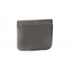 Logo Branded Leather Storage Coin Purse