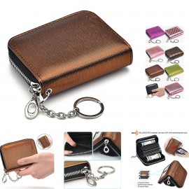 Custom Imprinted Keychain Credit Card Holder Wallet  Custom Imprinted Keychain Credit Card Holder Wallet