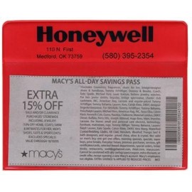 Magnetic Backed Coupon Case Logo Branded