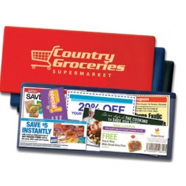 Custom Imprinted Foil-Stamped Vinyl Coupon/Insurance Holder (4"x 7") Custom Imprinted Foil-Stamped Vinyl Coupon/Insurance Holder (4"x 7")