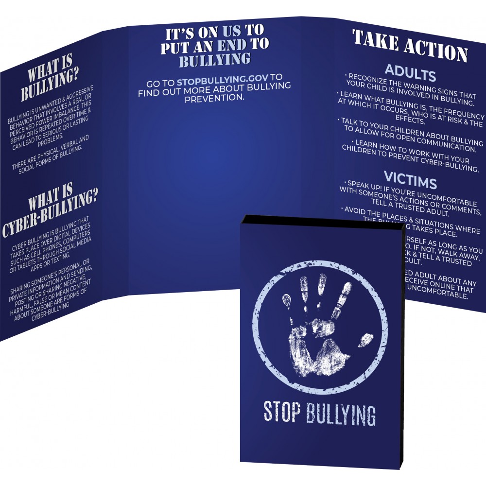 Custom Printed Awareness Tek Booklet with Double Pocket Silicone Smart Wallet