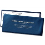 Logo Branded Foil-Stamped Vinyl Coupon/Insurance Holder (4"x 9")