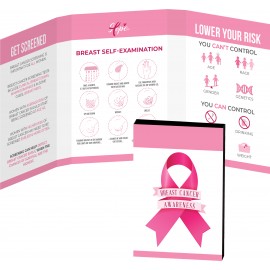 Logo Branded Awareness Tek Booklet with Silicone Smart Wallet - Side Wallet  Logo Branded Awareness Tek Booklet with Silicone Smart Wallet - Side Wallet