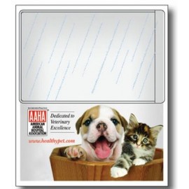 Custom Imprinted Rectangle Pocket Pals Magnetic Card Holder (4"x4.75")  Custom Imprinted Rectangle Pocket Pals Magnetic Card Holder (4"x4.75")