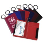 Logo Branded Deluxe ID & Card Holder - Purple