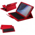 Logo Branded iBank(R) Bluetooth Keyboard Case for Galaxy Tab A 10.1 (Red)
