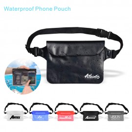 Custom Printed Dual Insurance Waterproof Fanny Pack