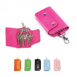 PU Key Holder Wallet Custom Printed  PU Key Holder Wallet Custom Printed