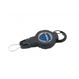 Retractable Gear Tether Medium w/Carabiner Custom Imprinted  Retractable Gear Tether Medium w/Carabiner Custom Imprinted