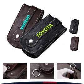 Logo Branded Pull-Out Car Key Case