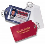 ID Holder/ Key Ring (4 1/2"x2 3/4") Logo Branded