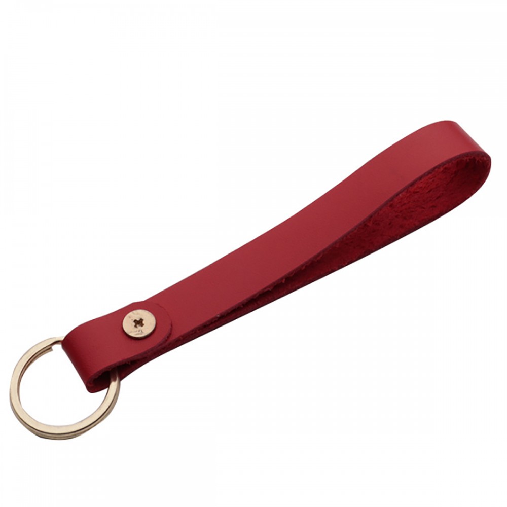 Key Chain With Leather Custom Imprinted Key Chain With Leather Custom Imprinted