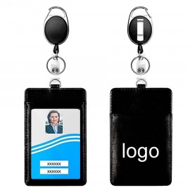 Badge ID Holder Clip Logo Branded