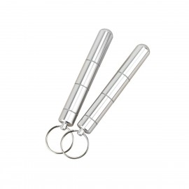 Four-Section Portable Aluminum Alloy Pill Box Logo Branded  Four-Section Portable Aluminum Alloy Pill Box Logo Branded