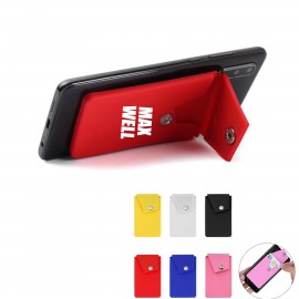 Adhesive Silicone Card Holder Custom Imprinted  Adhesive Silicone Card Holder Custom Imprinted