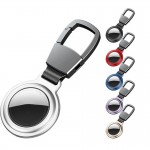 Logo Branded Case for AirTag Keychain- Metal Magnetic Apple Airtags Air tag Key Ring Holder