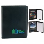 Simulated Leather iPad Case w/Removable Calculator Logo Branded