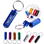 Custom Imprinted Metal Pill Box Keychain