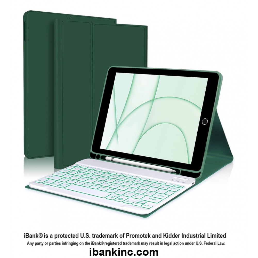 Custom Printed iBank  Bluetooth Keyboard Case compatible with iPad Air 11", iPad Pro 11" 2024