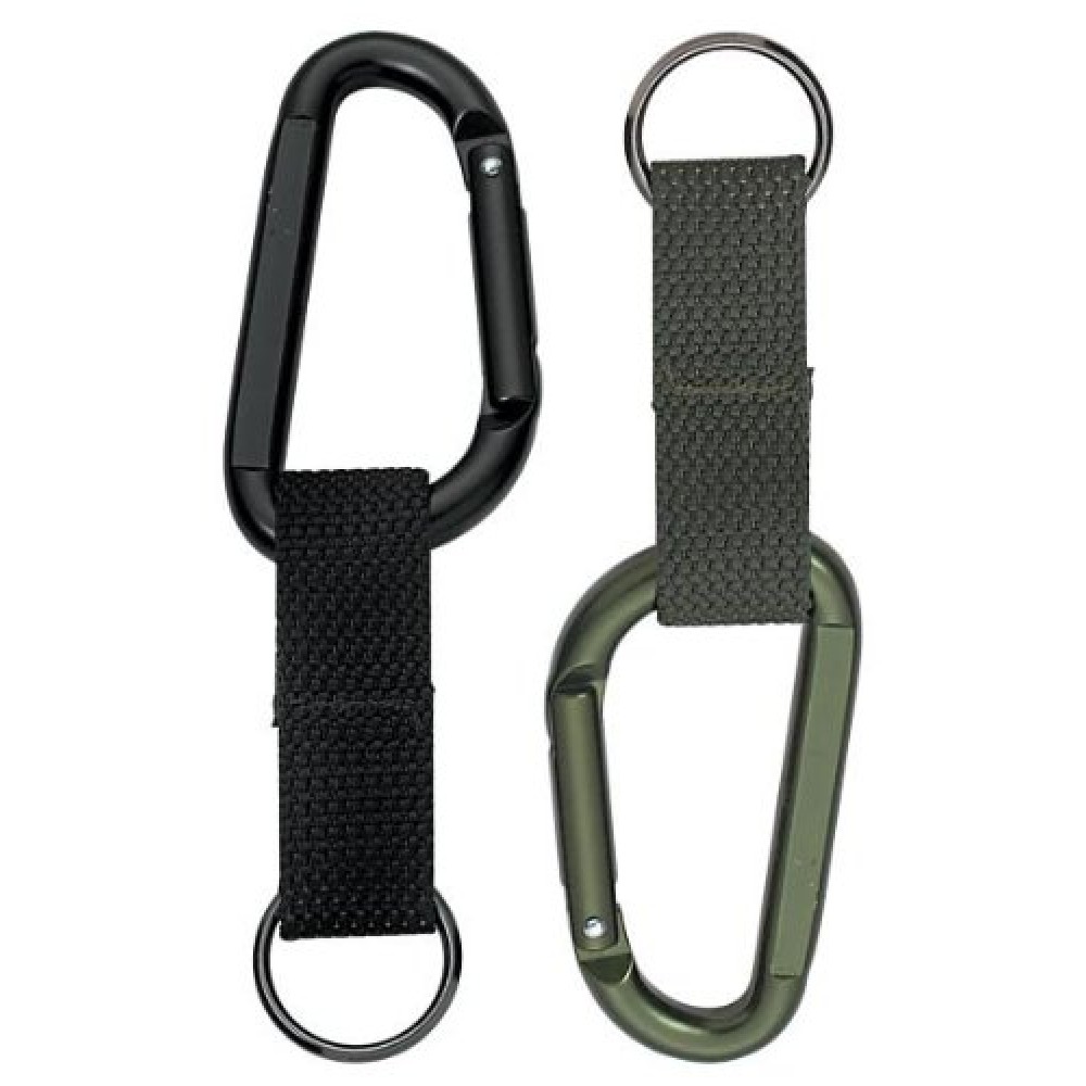 Carabiner with detachable keychain strap Custom Printed Carabiner with detachable keychain strap Custom Printed