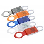 Reflective Bottle Holder with Key Light and Carabiners Custom Imprinted