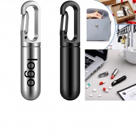 Stainless Steel Pill Case Custom Imprinted  Stainless Steel Pill Case Custom Imprinted